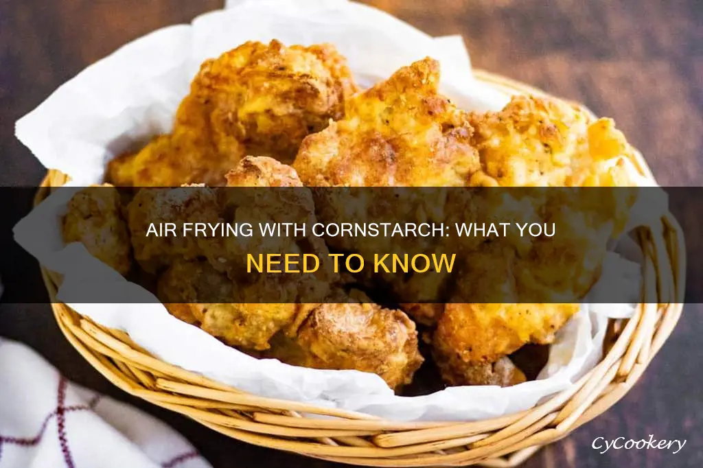 can you use cornstarch in air fryer