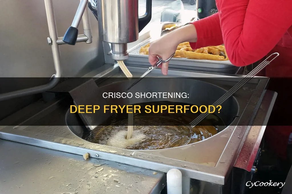 can you use crisco shortening in a deep fryer