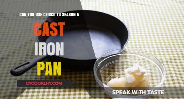 How to Season Cast Iron with Crisco