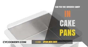 Candy Crumbs in Cake Pans: Creative or Messy?