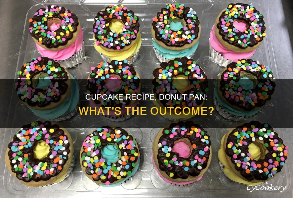 can you use cupcake recipe in donut pan