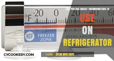 Using Digest Thermometers for Refrigerator Temperature Monitoring: Is It Safe?