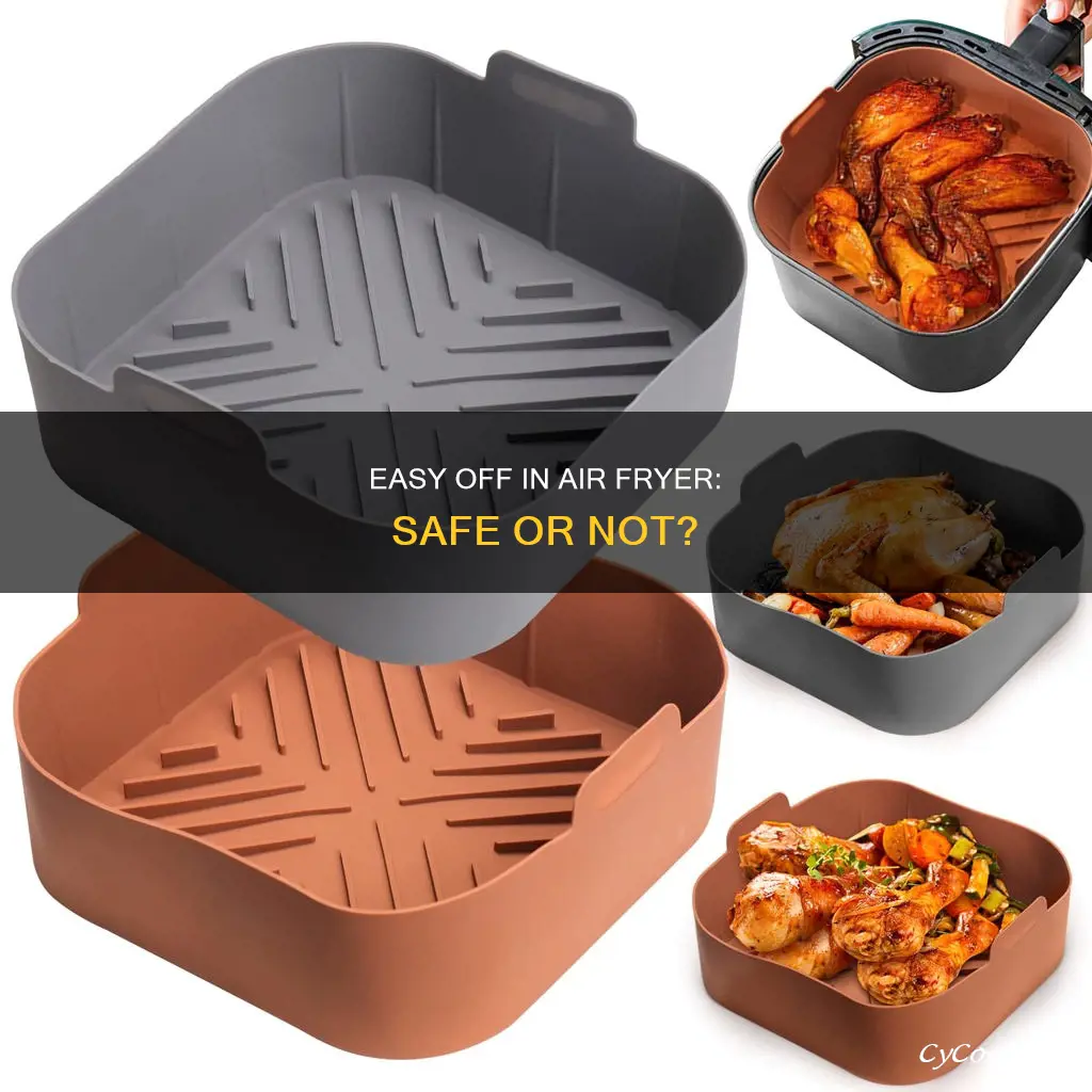 can you use easy off on air fryer basket