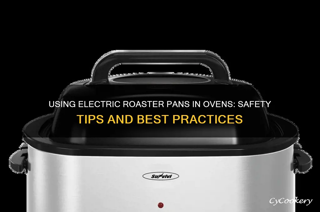 can you use electric roaster pan in oven