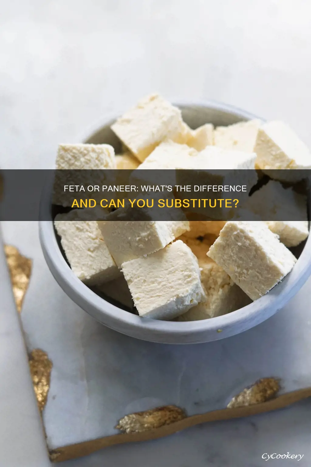can you use feta instead of paneer