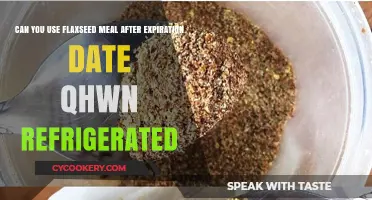 Using Refrigerated Flaxseed Meal Past Expiration: Safe or Risky?
