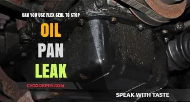 Flex Seal: An Oil Pan Leak Solution?