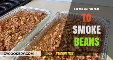 Smoking Beans: Foil Pans, Yay or Nay?