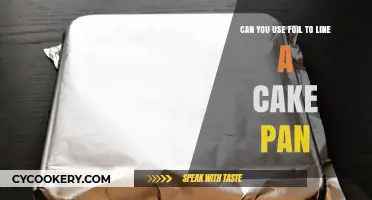 Using Foil to Line a Cake Pan: Is It Possible?