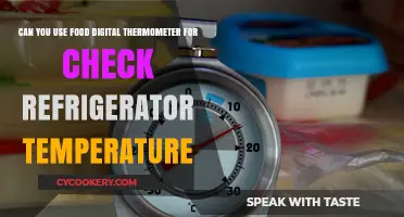 Using a Food Digital Thermometer to Check Refrigerator Temperature: Is It Safe?