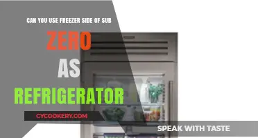 Using Sub-Zero Freezer as Fridge: Practical Tips and Safety Advice