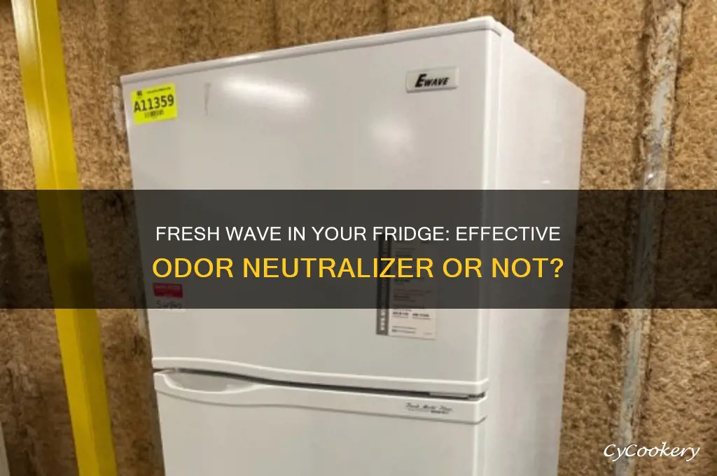 can you use fresh wave in the refrigerator