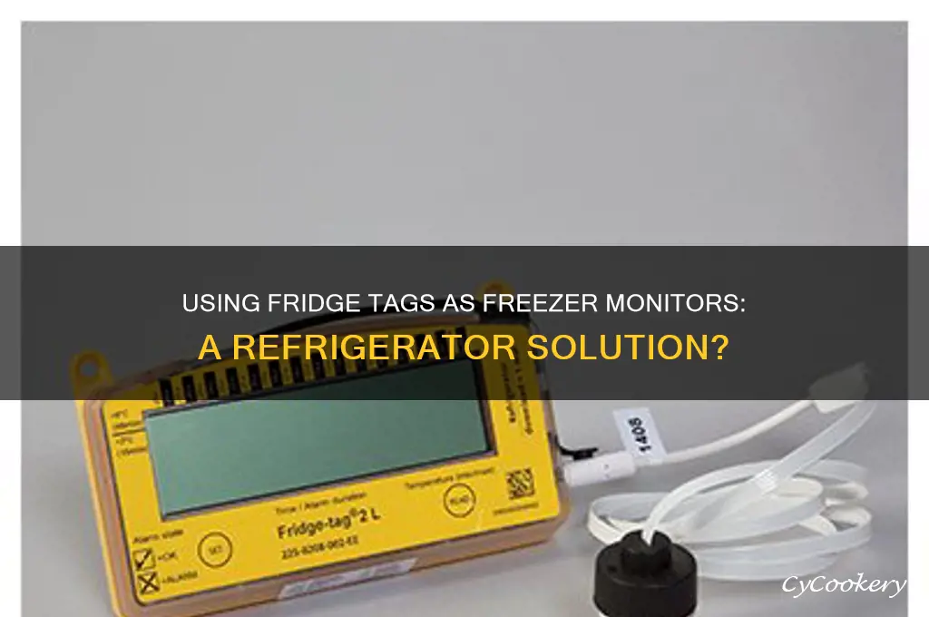 can you use fridge tag freezer monitor for refrigerator
