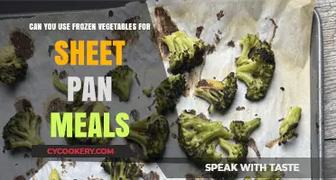 Sheet Pan Meals: Fresh or Frozen Veggies?