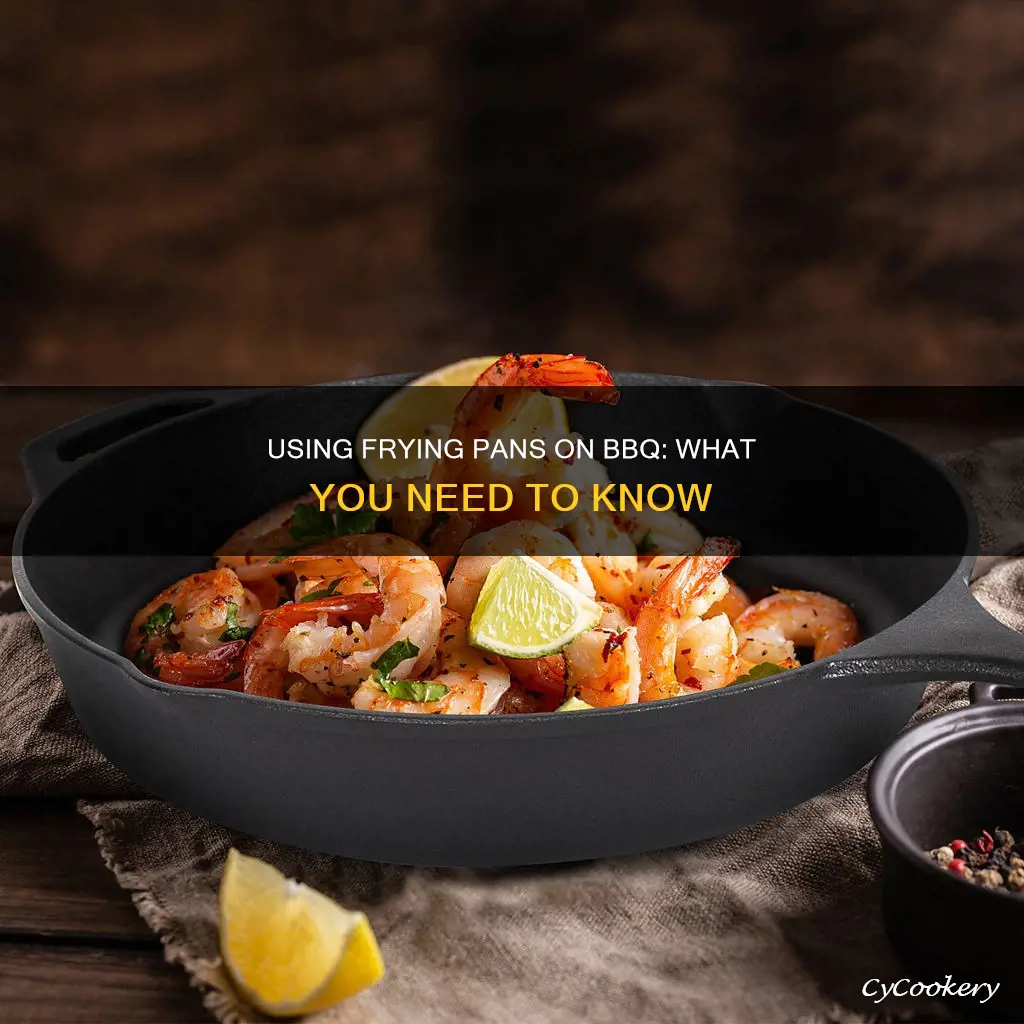 can you use frying pan on bbq