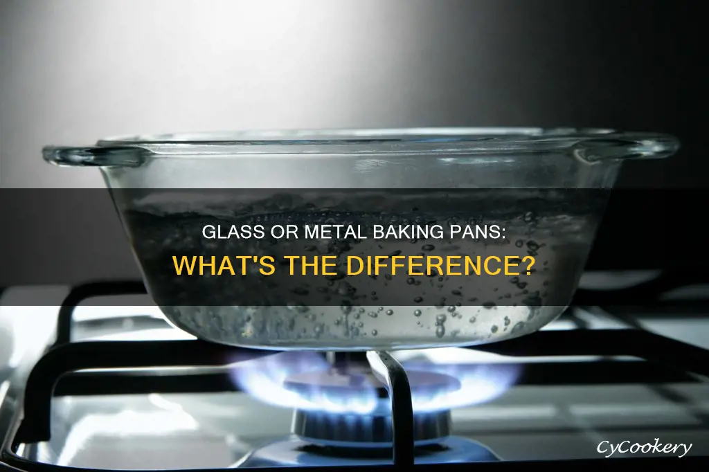 can you use glass 9x13 pan instead of metal pan