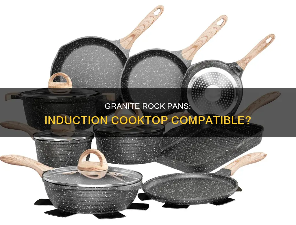 can you use granite rock pan on induction cooktop