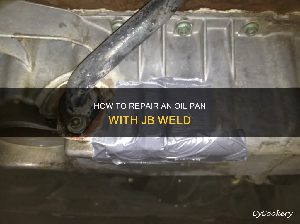 can you use jb weld on a oil pan