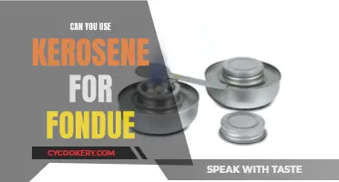 Kerosene for Fondue: A Safe and Fun Alternative?