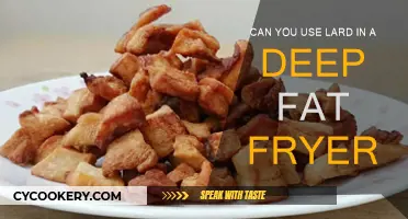 Using Lard in a Deep Fat Fryer: Safe?