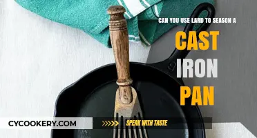 Lard for Cast Iron: Effective Seasoning Method or Myth?