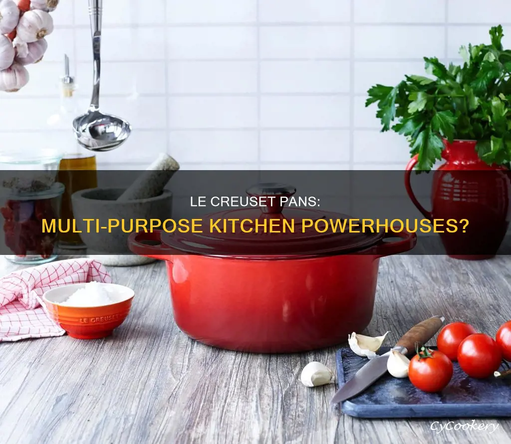 can you use le creuset pans for different purposes