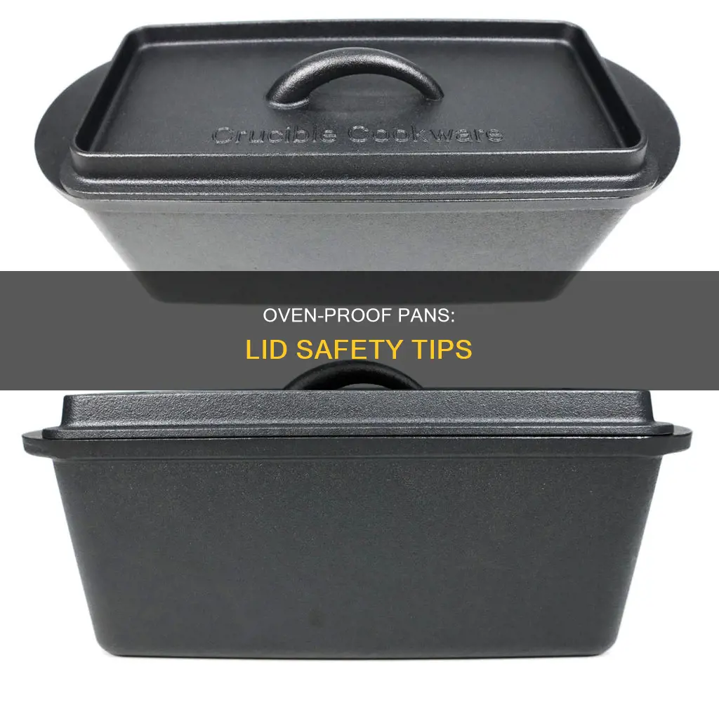 can you use lids on oven proof pans