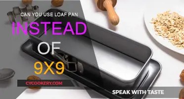 Loaf Pan Swap: Can You Use It Instead of a 9x9?