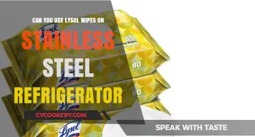 Lysol Wipes on Stainless Steel Fridges: Safe Cleaning Tips