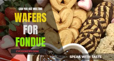 Melting Wafers for Fondue: A Creative Chocolate Twist