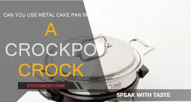 Metal Cake Pan in a Crockpot: Safe or Not?
