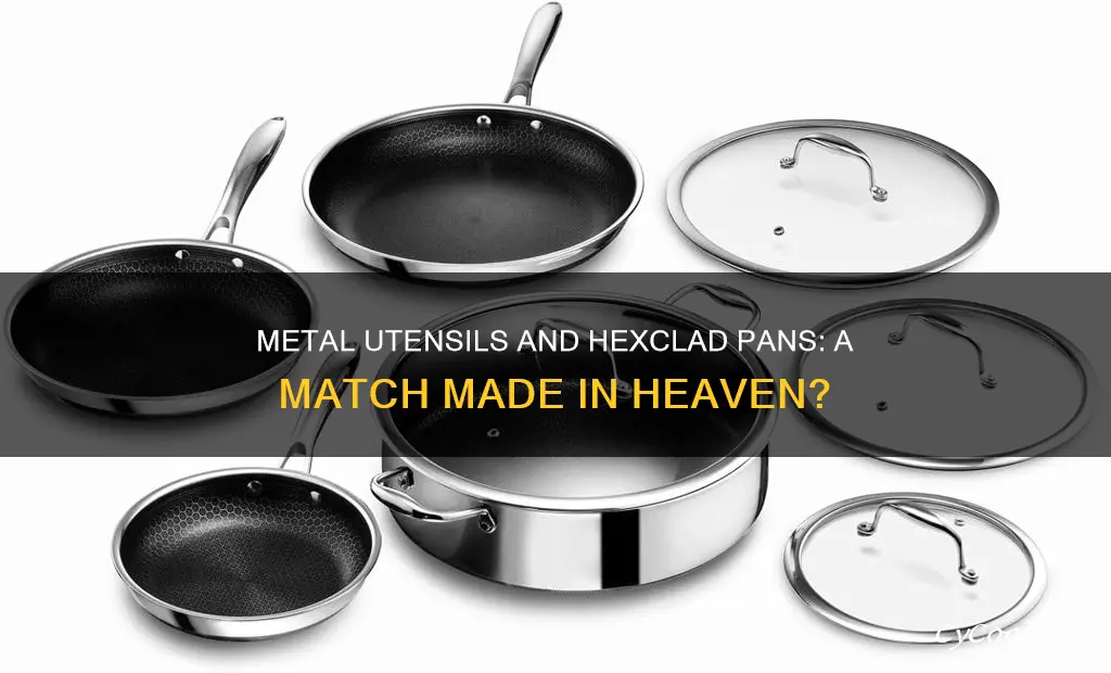 can you use metal on hexclad pans