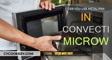 Convection Microwave: Metal Pans, Safe or Not?