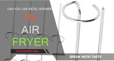 Metal Skewers in an Air Fryer: Safe or Not?