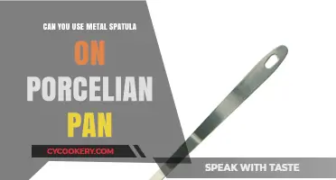 Porcelain Pans and Metal Spatulas: A Good Mix?