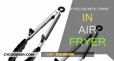 Metal Tongs in Air Fryers: Safe or Not?