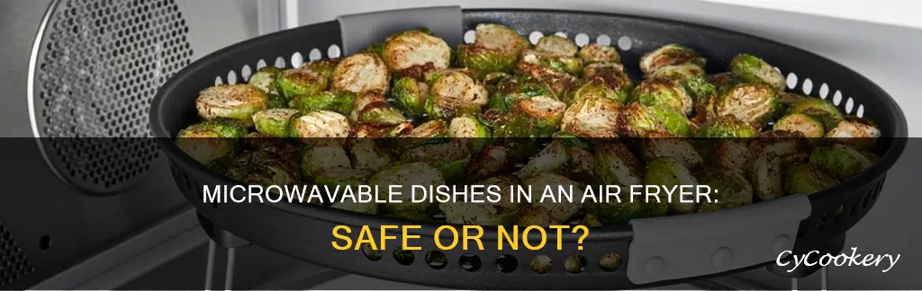 can you use microwave dishes in air fryer