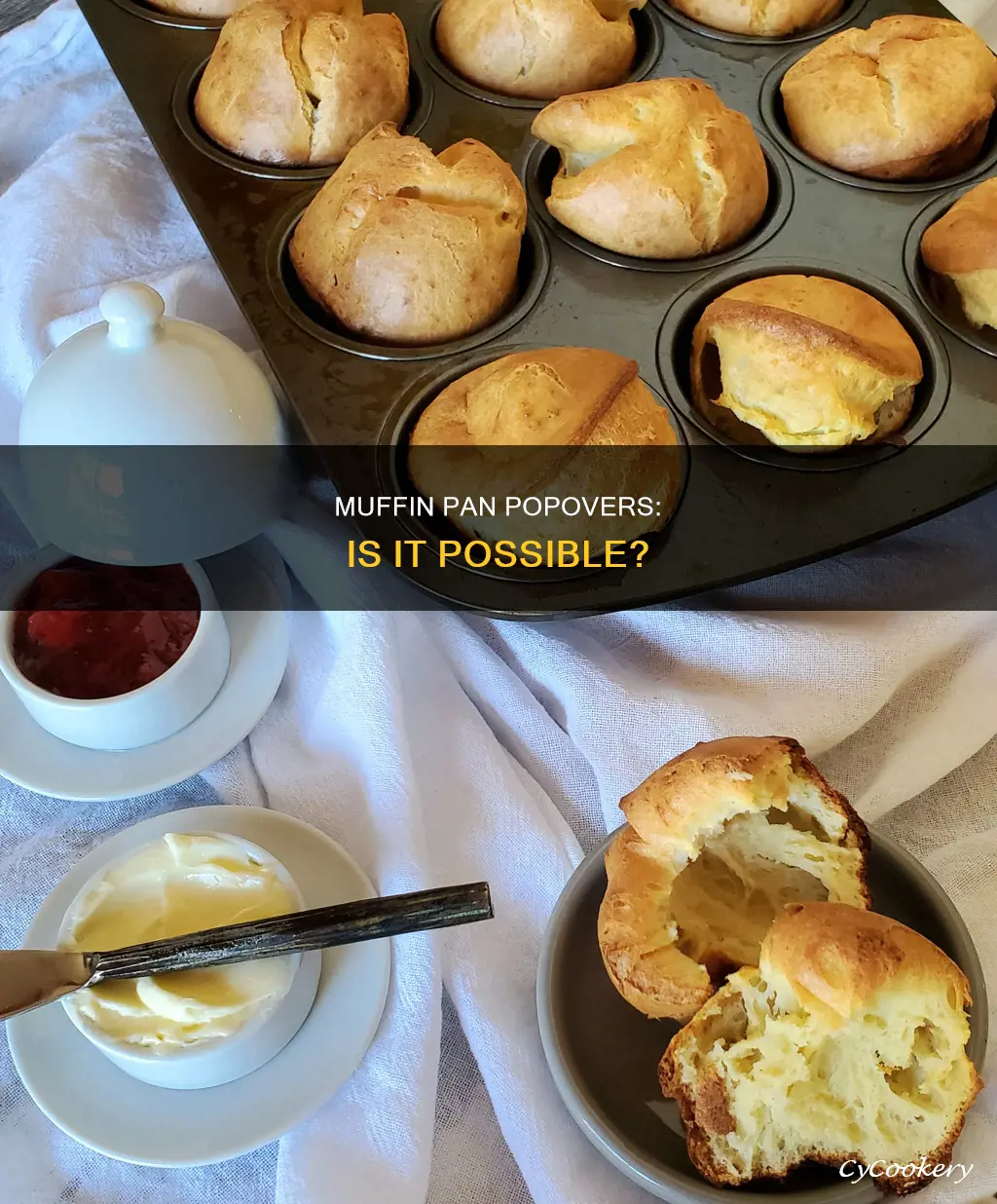 can you use muffin pan for popovers