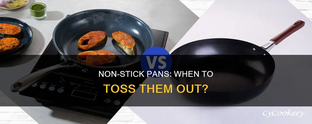 can you use non stick pans once coating wears off