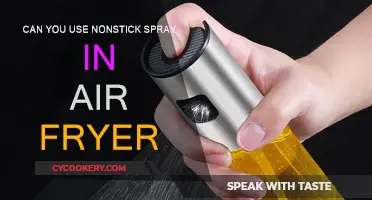 Nonstick Spray: Air Fryer Safe?