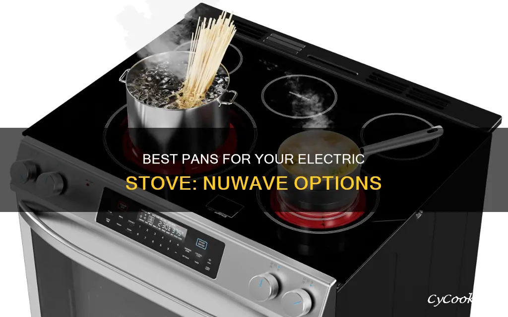 can you use nuwave pans on electric stove