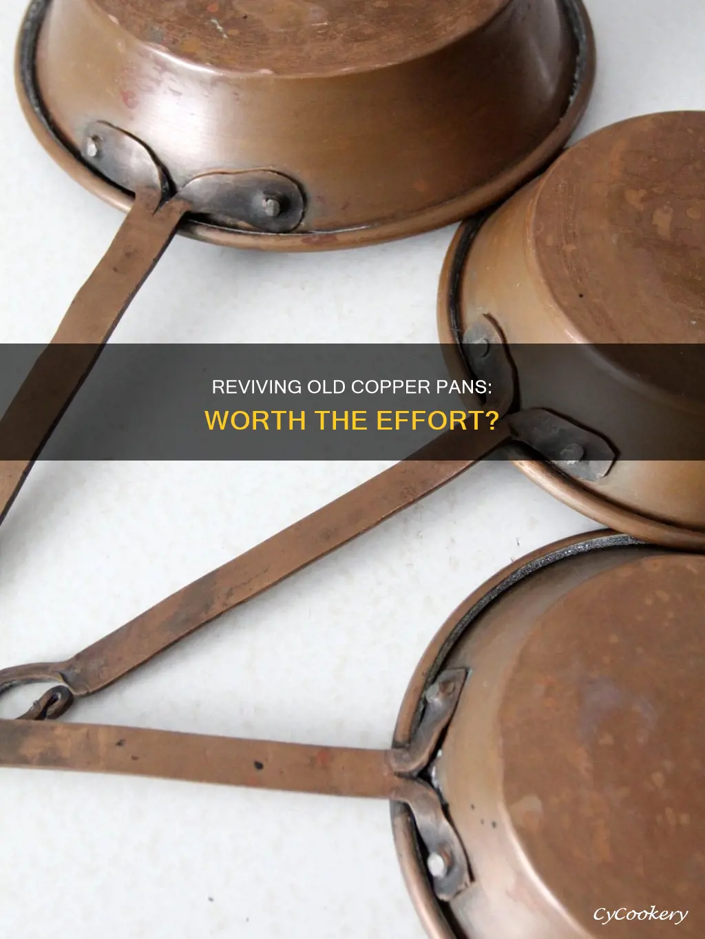can you use old copper pans
