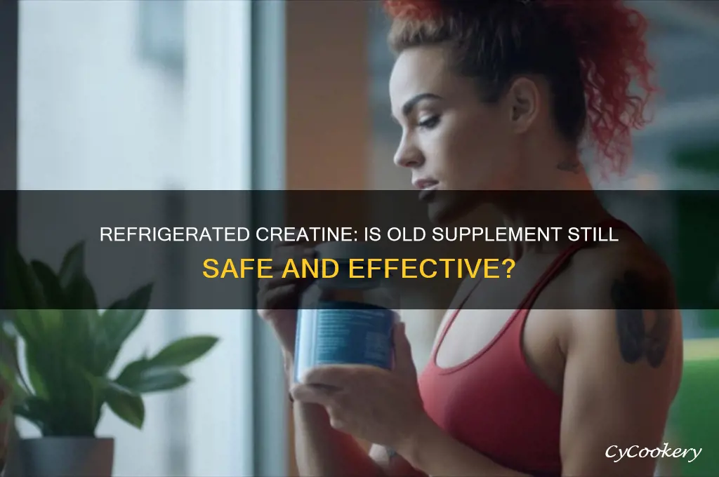 can you use old creatine stored in refrigerator