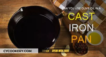 Olive Oil and Cast Iron: A Match Made in Heaven?