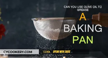 Olive Oil: The Best Baking Pan Grease?