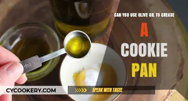 Olive Oil for Baking: Greasing Cookie Pans the Healthy Way