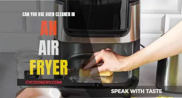 Oven Cleaner in an Air Fryer: Safe or Not?