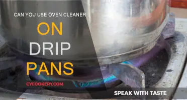 How to Clean Drip Pans with Oven Cleaner