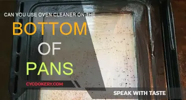 Oven Cleaner: Safe for Your Pans?