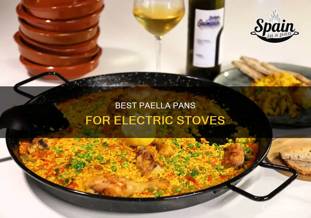 can you use paella pan on electric stove